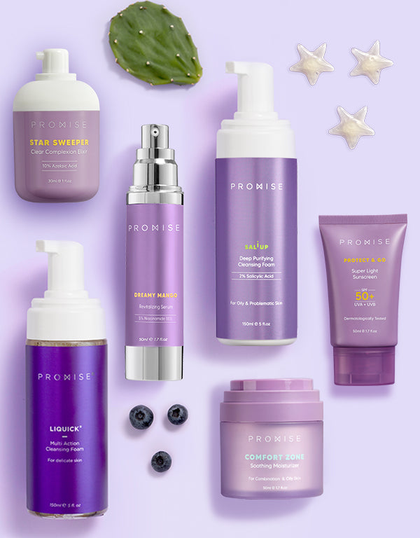 ערכה לעור הנוטה לפצעונים