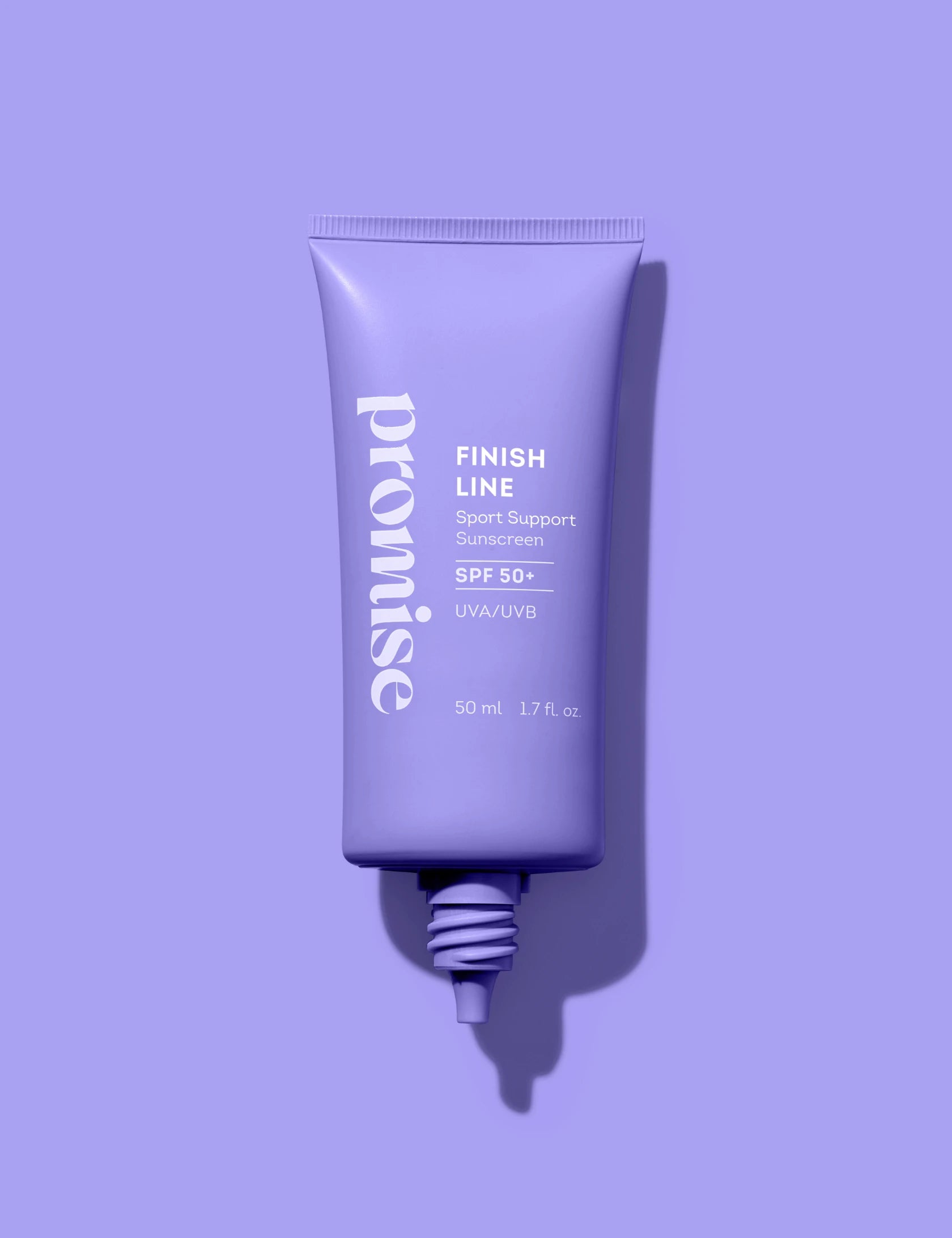 מרקם קרם ההגנה Finish Line בגימור מט