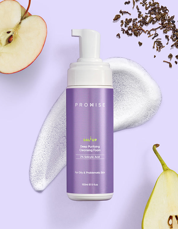 SALI UP קצף ניקוי 2% חומצה סליצילית