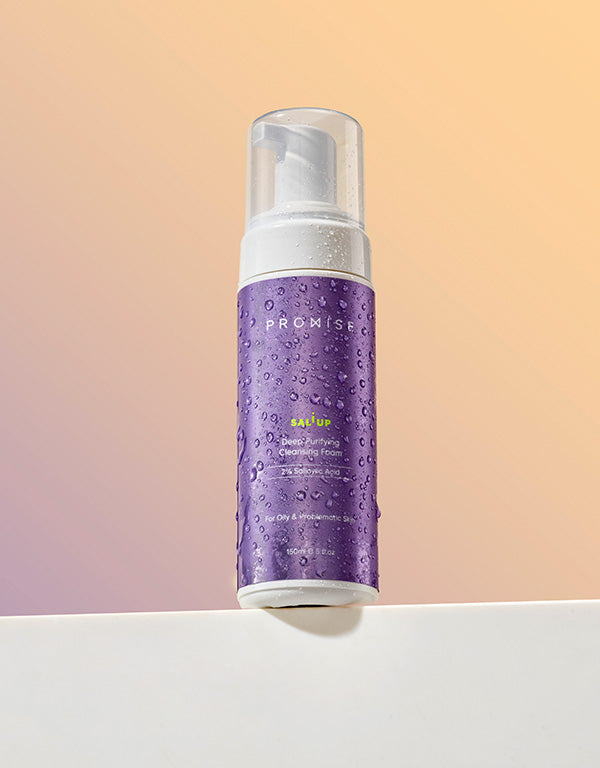 SALI UP קצף ניקוי 2% חומצה סליצילית במנוי